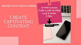  create captivating content